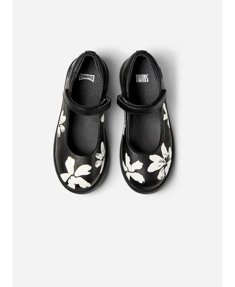 Camper Girls Duet Twins Leather Mary Janes