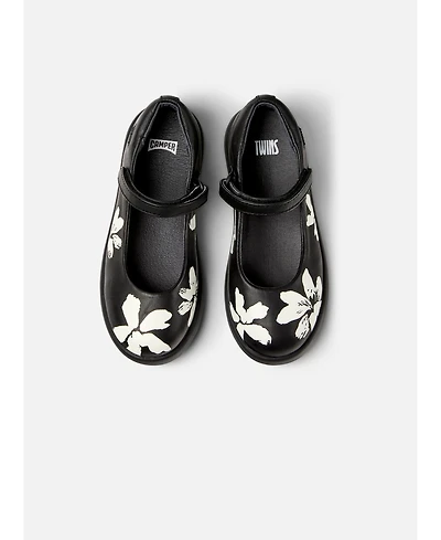 Camper Girls Duet Twins Leather Mary Janes