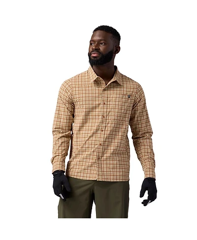 Backcountry Men's Slickrock Long-Sleeve Button-Up Jersey Mountain Bike Jerseys Long Sleeve