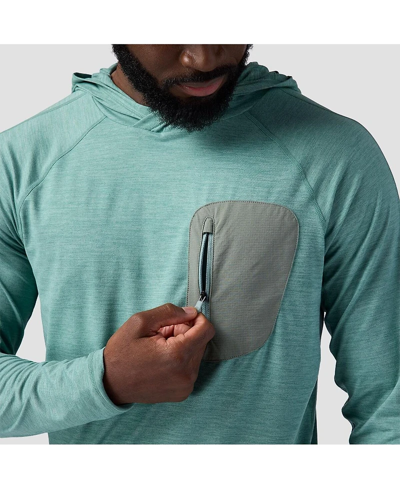 Men's Backcountry Destination Pullover Hoodie Performance Shirts Long Sleeve