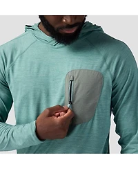 Men's Backcountry Destination Pullover Hoodie Performance Shirts Long Sleeve