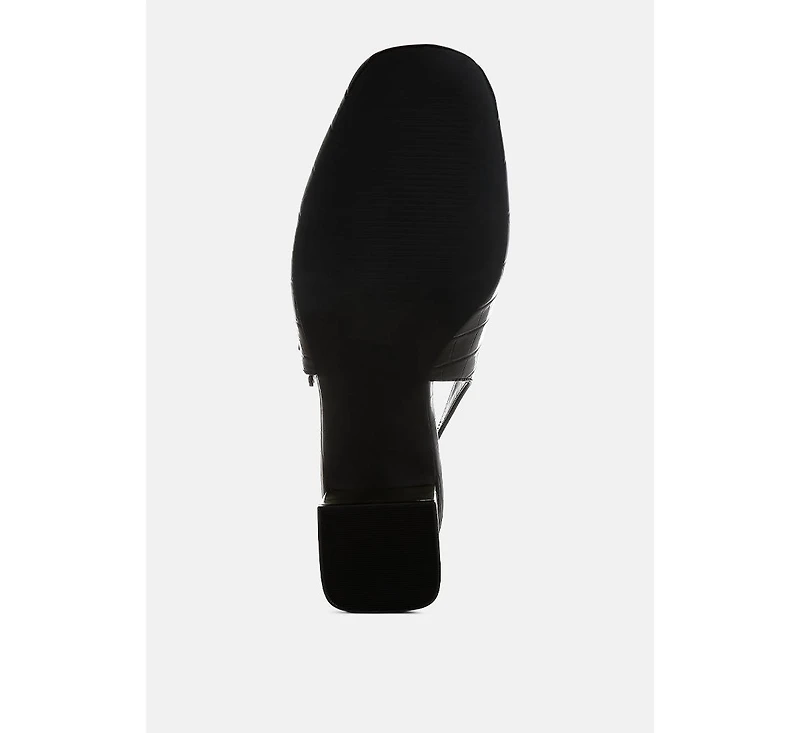 Cananga Block Heel Slingback Sandals Women