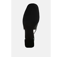 Cananga Block Heel Slingback Sandals Women