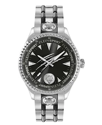 Plein Sport Mens Lineman 3 Hand Quartz Two Tone Bracelet 45mm