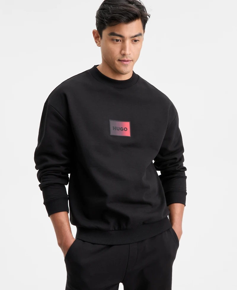 Hugo Boss Men's Danotop Long-Sleeve Logo Sweatshirt