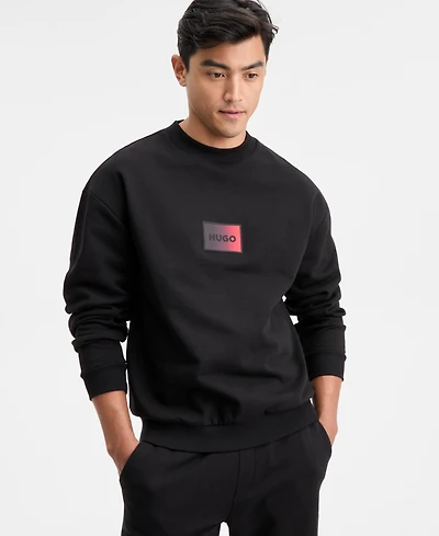 Hugo Boss Men's Danotop Long-Sleeve Logo Sweatshirt