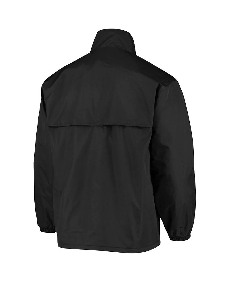 Dunbrooke Men's Black Carolina Panthers Triumph Fleece Full-Zip Jacket