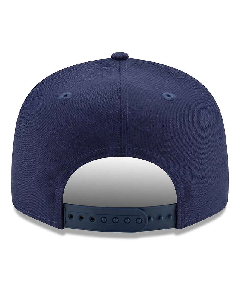 New Era Men's Navy Milwaukee Brewers 2025 Mlb Postseason Side Patch 9FIFTY Snapback Hat
