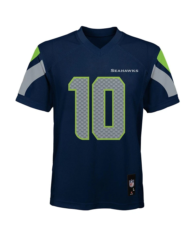 Outerstuff Big Boys and Girls Cooper Kupp College Navy Seattle Seahawks Replica Player Jersey