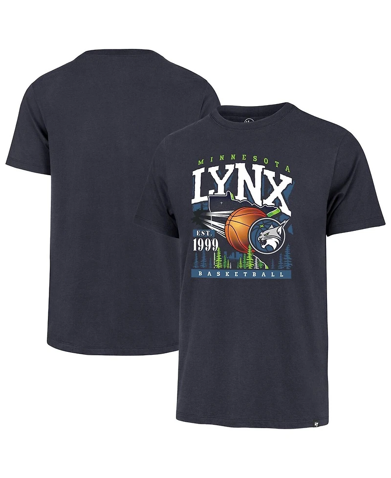 '47 Brand Men's Navy Minnesota Lynx Hometown Regional Franklin T-Shirt