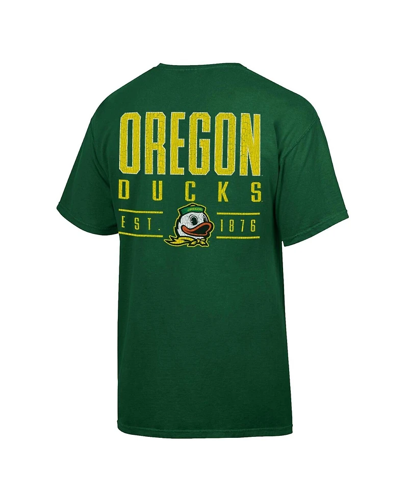 Comfortwash Men's Green Oregon Ducks Big Name T-Shirt
