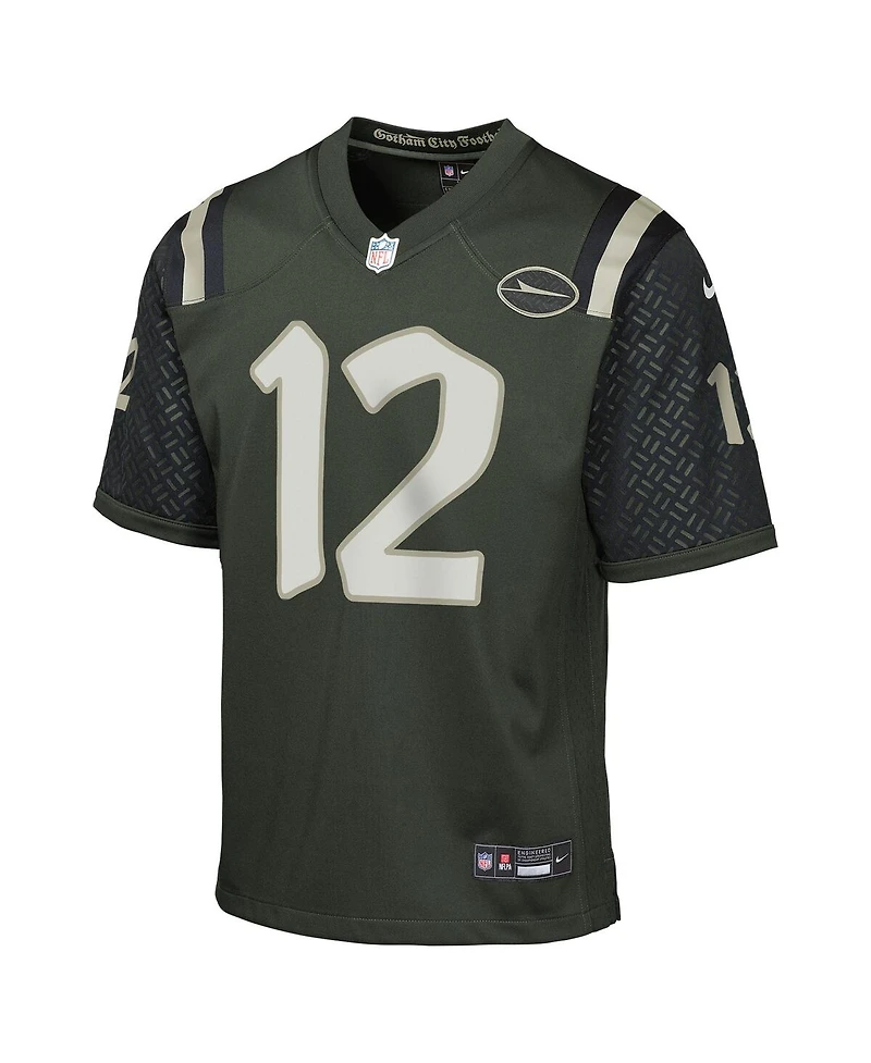 Nike Big Boys and Girls Joe Namath Gotham Green New York Jets 2025 Rivalries Collection Retired Player Game Jersey