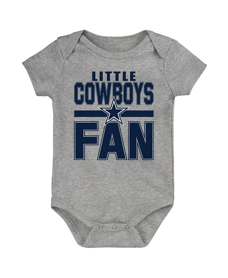 Outerstuff Newborn 3-Piece Dallas Cowboys Little Tike Bodysuit Set