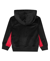 Outerstuff Preschool Black Chicago Bulls Velour Hoodie