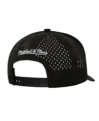 Mitchell & Ness Men's Black Los Angeles Dodgers Perfect Icon Pro Pinch Snapback Hat