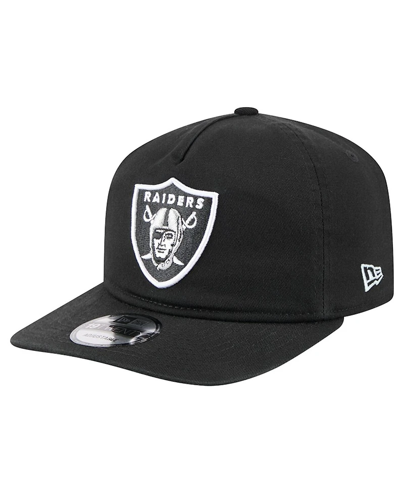 New Era Men's Black Las Vegas Raiders Team 19TWENTY Adjustable Hat
