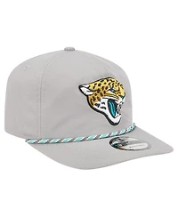 New Era Men's Gray Jacksonville Jaguars Rope 19TWENTY Hat