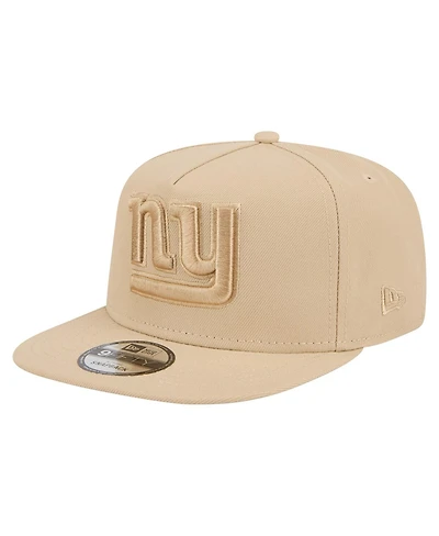 New Era Men's Light Beige New York Giants Color Pack A-Frame 9FIFTY Snapback Hat