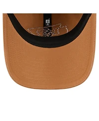 New Era Men's Brown Kansas City Chiefs Stamp 9TWENTY Adjustable Hat