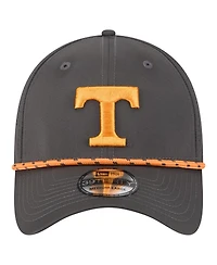New Era Men's Charcoal Tennessee Volunteers Rope 39THIRTY Flex Hat