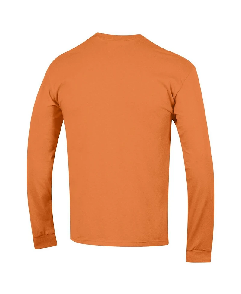 Champion Men's Tennessee Orange Tennessee Volunteers Basic Arch Long Sleeve T-Shirt
