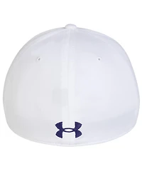 Under Armour Men's White Northwestern Wildcats Sideline Blitzing Accent Flex Hat