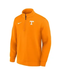 Nike Men's Tennessee Orange Volunteers 2025 Coaches Premium Dri-fit Half-Zip Pullover Hoodie