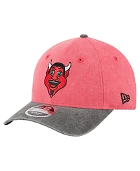 New Era Men's Red/Black New Jersey Devils Mascot 2-Tone 9FORTY Adjustable Hat