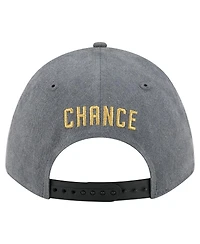 New Era Men's Charcoal/Black Vegas Golden Knights Mascot 2-Tone 9FORTY Adjustable Hat