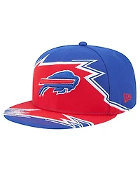 New Era Men's Royal/Red Buffalo Bills Break 59FIFTY Fitted Hat