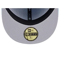 New Era Men's Powder Blue Los Angeles Chargers Oversized 59FIFTY Fitted Hat