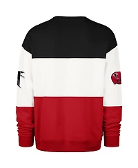 '47 Brand Men's Black/Red Atlanta Falcons Throwback Breeze Maximalist Sweatshirt