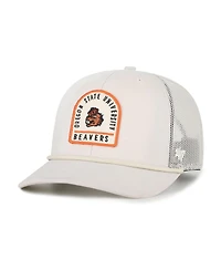 '47 Brand Men's and Women's Cream Oregon State Beavers Core Inline Gravestone Adjustable Trucker Hat