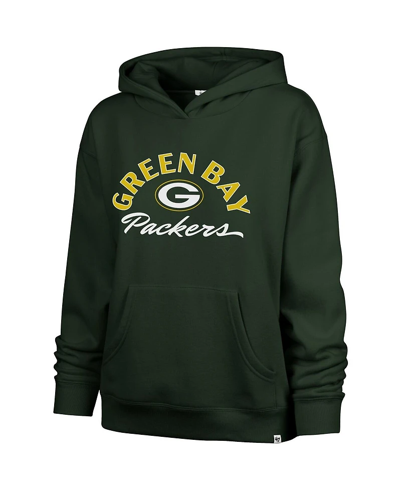 '47 Brand Women's Green Bay Packers Whirlwind Naomi Pullover Hoodie