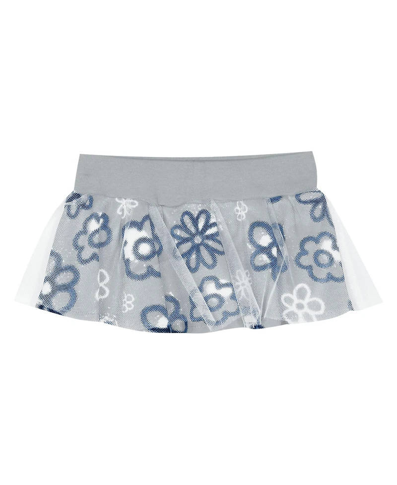 Outerstuff Baby Girls 2-Piece Navy Dallas Cowboys My Team Rocks Bodysuit and Skirt Set