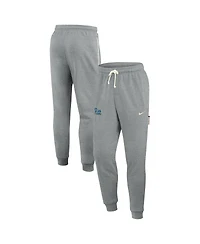 Nike Men's Heather Gray Pitt Panthers 2025 Sideline Standard Issue Dri-fit Taper Sweatpants