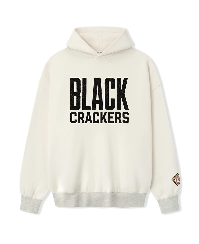 Fear of God Men's Cream Atlanta Black Crackers Negro Leagues Baseball Museum Fleece Pullover Hoodie