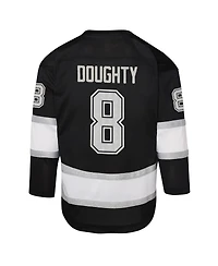 Outerstuff Big Boys and Girls Drew Doughty Black Los Angeles Kings Home Replica Player Jersey