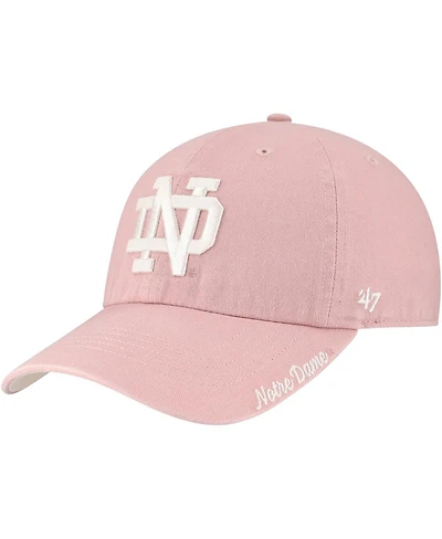 '47 Brand Women's Light Pink Notre Dame Fighting Irish Dusty Miata Clean Up Adjustable Hat