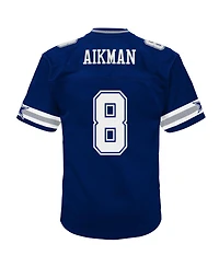 Mitchell & Ness Toddler Troy Aikman Navy Dallas Cowboys 1996 Retired Legacy Jersey