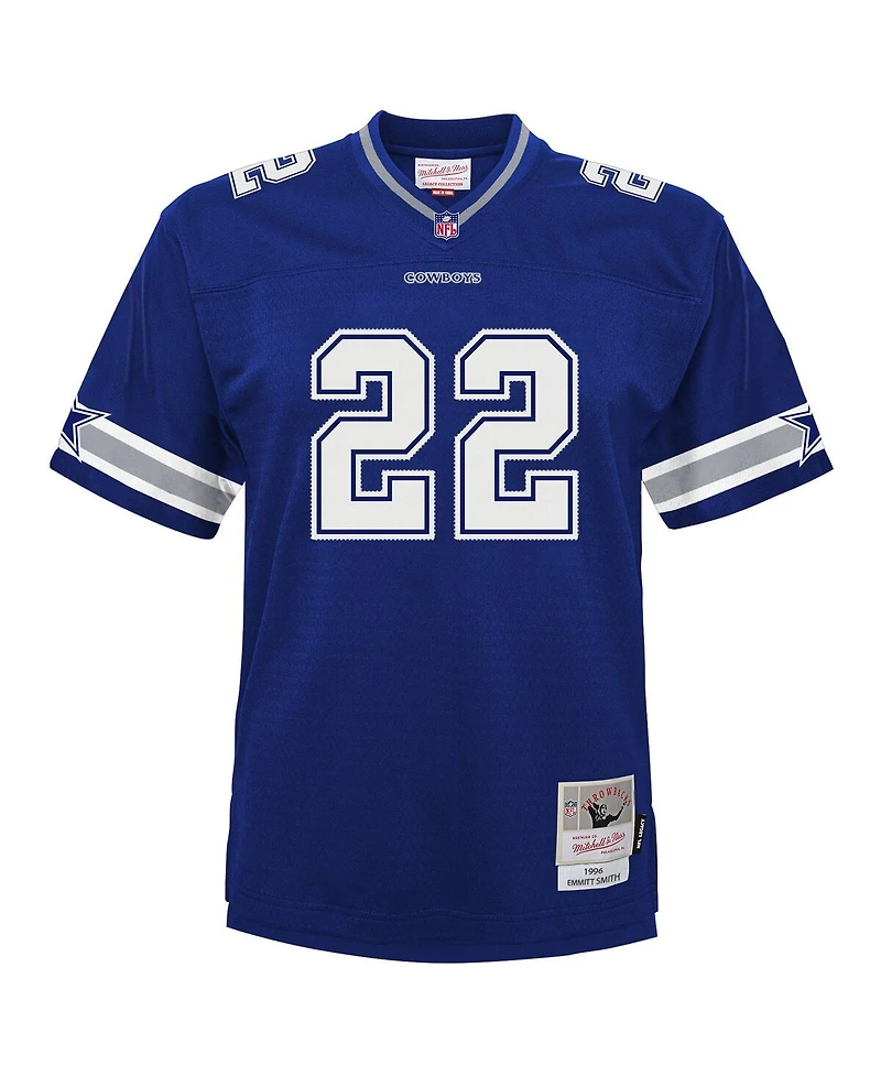 Mitchell & Ness Preschool Emmitt Smith Navy Dallas Cowboys 1996 Retired Player Legacy Jersey