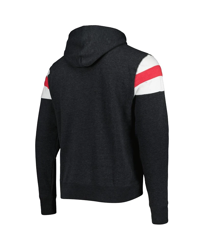 '47 Brand Men's Heathered Black Tampa Bay Buccaneers Premier Nico Pullover Hoodie