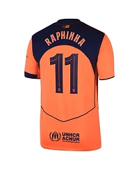 Nike Men's Raphinha Orange Barcelona 2025/26 Third Replica Player Jersey