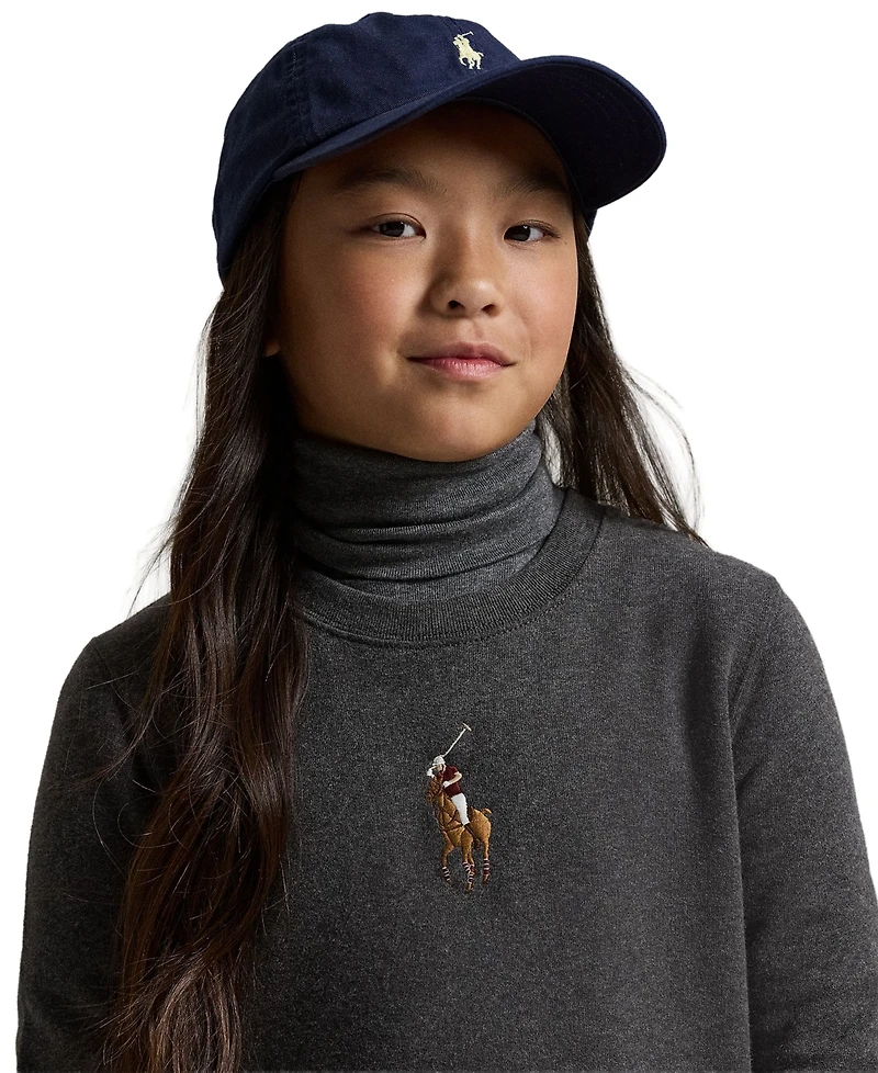 Polo Ralph Lauren Girls 7-16 Big Pony Fleece Dress