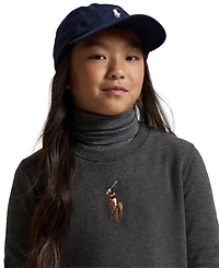 Polo Ralph Lauren Girls 7-16 Big Pony Fleece Dress