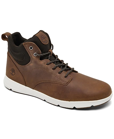 Timberland Men's Parker Street Leather Casual Sneakers from Finish Line