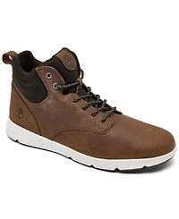 Timberland Men's Parker Street Leather Casual Sneakers from Finish Line