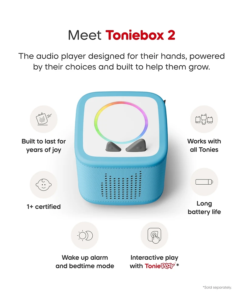 Tonies TB2 Disney Princess Bundle Box Encanto, Moana, Frozen