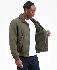 Lucky Brand Men's Long Sleeves Flight Jacket