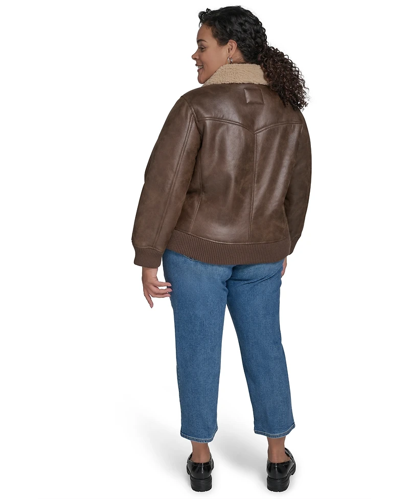 Levi's Plus Long Sleeves Western Bomber Jacket
